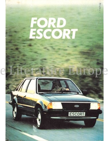 1980 FORD ESCORT BEDIENUNGSANLEITING NIEDERLÄNDISCH