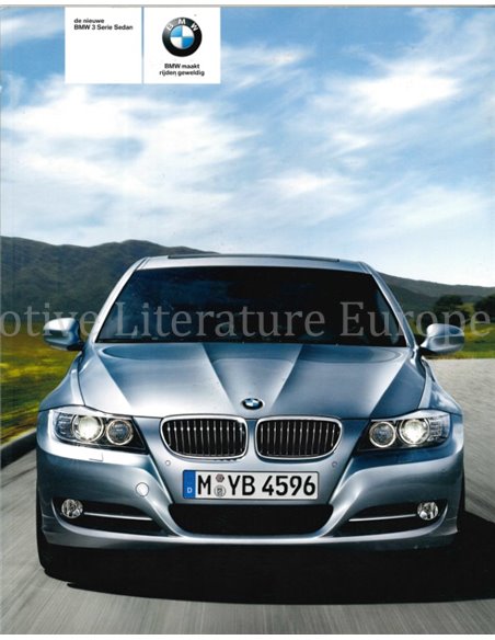 2008 BMW 3ER LIMOUSINE PROSPEKT NIEDERLÄNDISCH