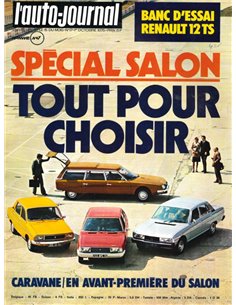 1975 L'AUTO-JOURNAL MAGAZINE 17 FRENCH