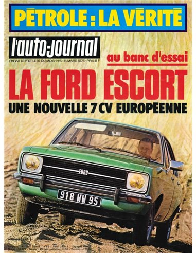 1975 L'AUTO-JOURNAL MAGAZINE 5 FRANS