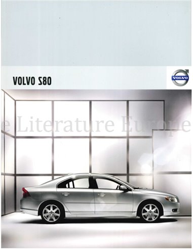 2007 VOLVO S80 BROCHURE DUTCH