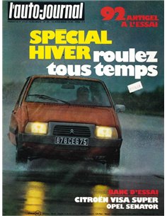 1978 L'AUTO-JOURNAL MAGAZINE 20 FRENCH