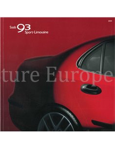 2004 SAAB 9-3 SPORT SALOON BROCHURE GERMAN
