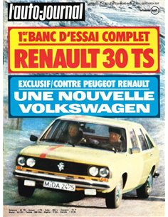 1975 L'AUTO-JOURNAL MAGAZINE 8 FRENCH