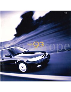 1999 SAAB 9-3 S SE PROSPEKT DÄNISCH