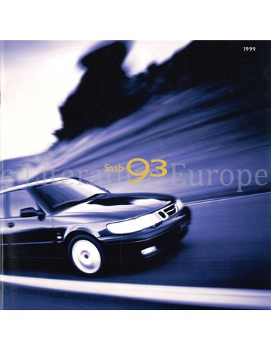 1999 SAAB 9-3 S SE BROCHURE DEENS