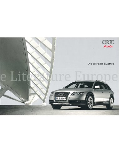 2002 AUDI A6 ALLROAD QUATTRO BROCHURE NEDERLANDS