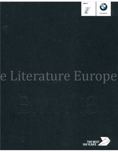 2016 BMW I8 HARDBACK BROCHURE NEDERLANDS