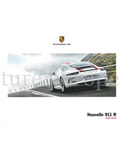 2017 PORSCHE 911 R HARDCOVER PROSPEKT FRANZÖSISCH
