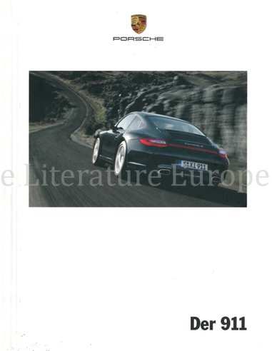 2010 PORSCHE 911 CARRERA & TARGA HARDBACK BROCHURE GERMAN