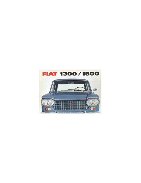 1964 FIAT 1300 / 1500 BROCHURE DUITS