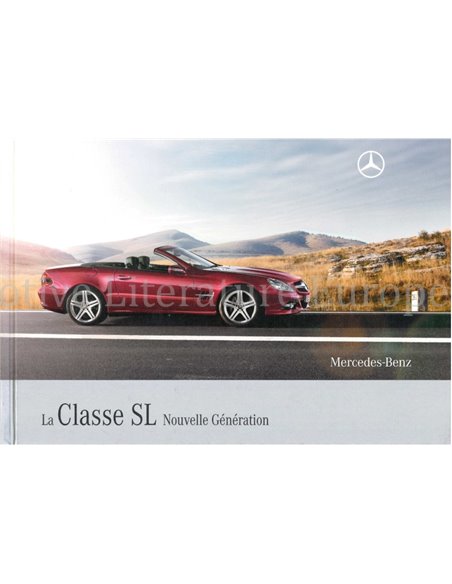 2008 MERCEDES BENZ SL KLASSE HARDCOVER BROCHURE FRANS