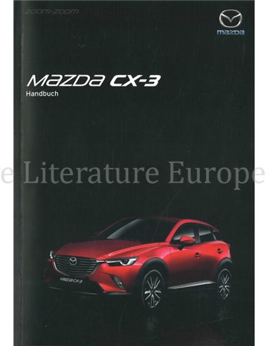 2017 MAZDA CX-3 INSTRUCTIEBOEKJE DUITS