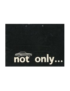 1963 LANCIA FLAVIA COUPE BROCHURE ENGELS