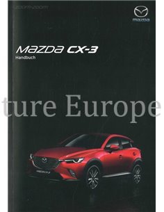 2016 MAZDA CX-3 OWNERS MANUAL GERMAN