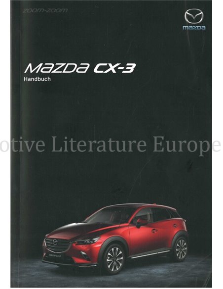 2018 MAZDA CX-3 BETRIEBSANLEITUNG DEUTSCH