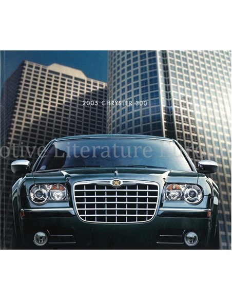 2005 CHRYSLER 300 BROCHURE ENGELISH (US)