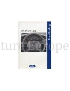 1996 FORD ESCORT INSTRUCTIEBOEKJE NEDERLANDS