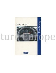 1994 FORD ESCORT INSTRUCTIEBOEKJE NEDERLANDS