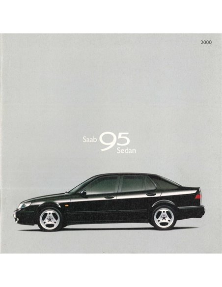 2000 SAAB 95 LIMOUSINE PROSPEKT DÄNISCH