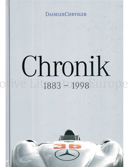 DAIMLER CHRYSLER CHRONIK 1883-1998