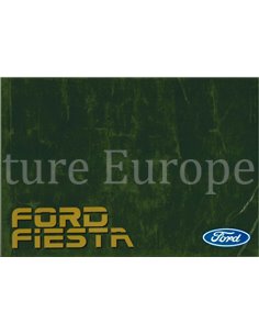 1988 FORD FIESTA INSTRUCTIEBOEKJE DUITS