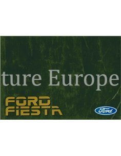 1988 FORD FIESTA BEDIENUNGSANLEITUNG DEUTSCH