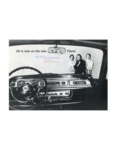 1967 LANCIA FLAVIA SEDAN BROCHURE ENGELS
