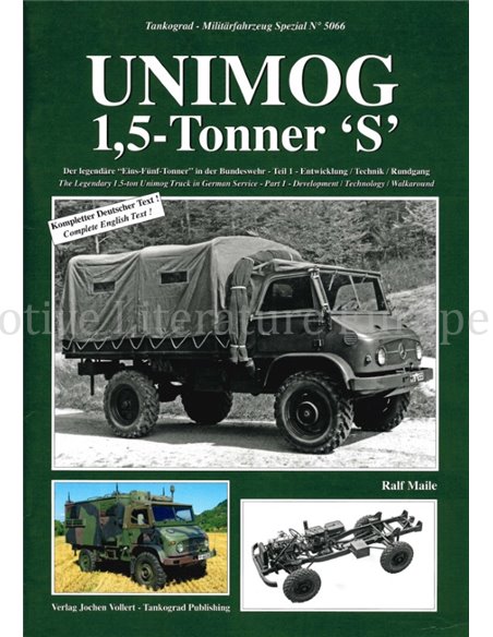 UNIMOG 1,5 TONNER 'S' , TANKOGRAD- MILITÄRFAHRZEUG SPEZIALNo 5066
