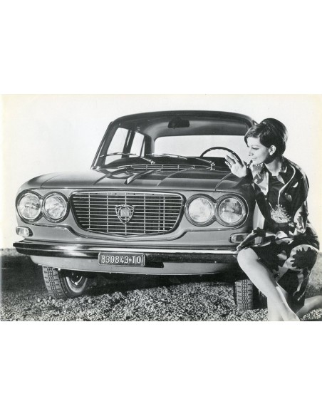 1967 LANCIA FLAVIA SEDAN BROCHURE ENGELS