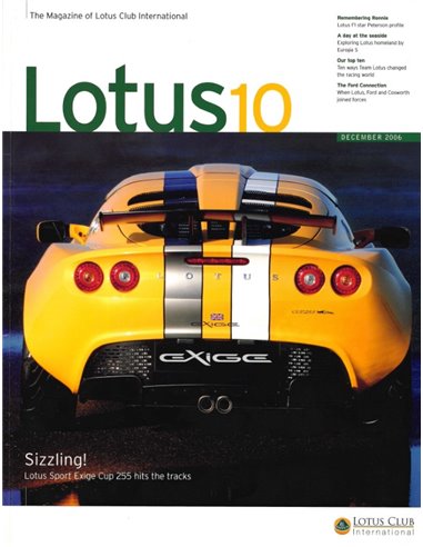 2006 LOTUS CLUB INTERNATIONAL MAGAZINE ENGELS