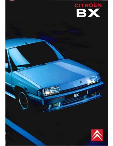 1990 CITROEN BX BROCHURE NEDERLANDS