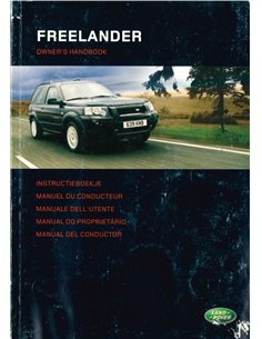 2004 LAND ROVER FREELANDER OWNERS MANUAL FRENCH