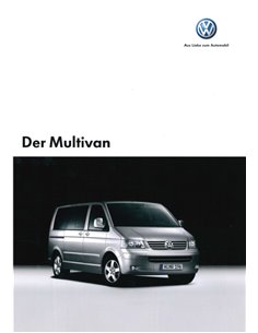 2005 VOLKSWAGEN MULTIVAN BROCHURE DUITS