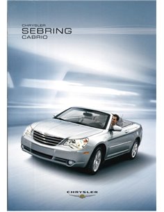 2007 CHRYSLER SEBRING CABRIO BROCHURE GERMAN 