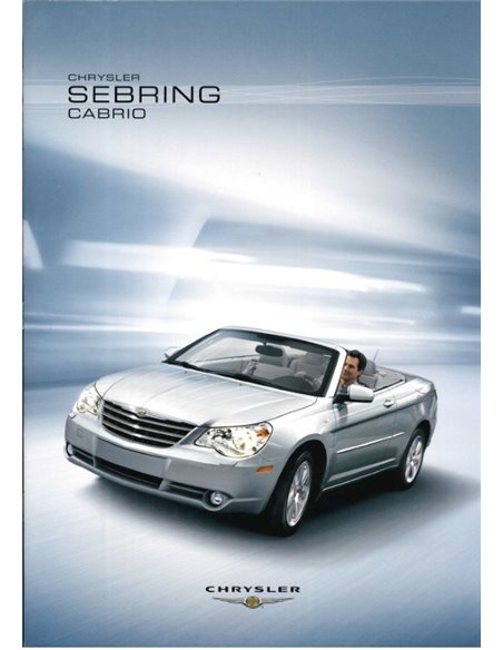 2007 CHRYSLER SEBRING CABRIO BROCHURE GERMAN 