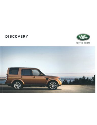 2015 LAND ROVER DISCOVERY BROCHURE DUTCH