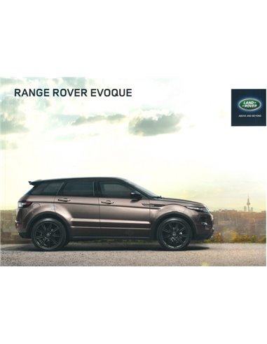 2014 RANGE ROVER EVOQUE BROCHURE DUTCH