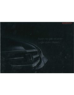 2008 HONDA LEGEND SEDAN BROCHURE NEDERLANDS