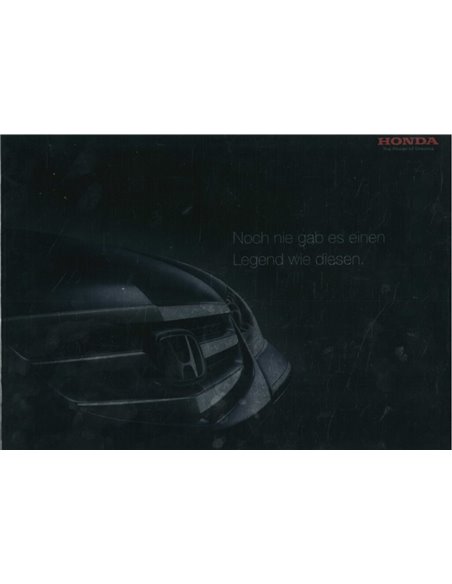 2008 HONDA LEGEND SEDAN BROCHURE NEDERLANDS