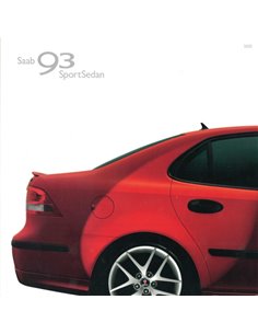 2005 SAAB 9-3 SPORT SALOON BROCHURE SWEDISH