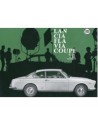 1964 LANCIA FLAVIA COUPE 1.8 LEAFLET ENGELS