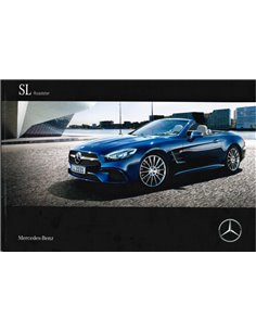 2016 MERCEDES BENZ SL CLASS BROCHURE GERMAN