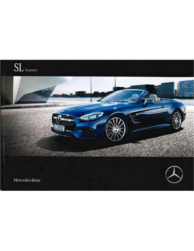 2016 MERCEDES BENZ SL CLASS BROCHURE GERMAN