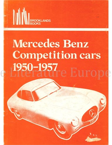 MERCEDES BENZ COMPETITION CARS 1950-1957, BROOKLAND BOOKS