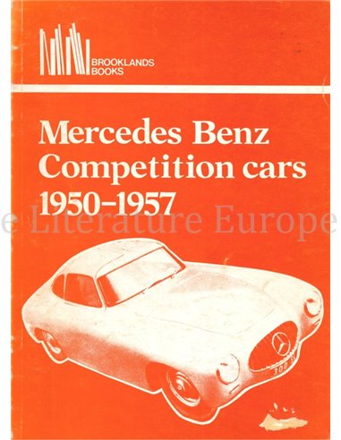 MERCEDES BENZ COMPETITION CARS 1950-1957, BROOKLAND BOOKS