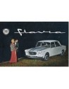 1961 LANCIA FLAVIA BERLINA BROCHURE ITALIENISCH