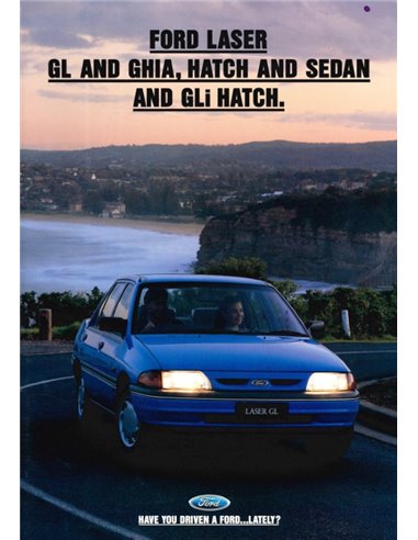 1993 FORD LASER BROCHURE AUSTALISCH