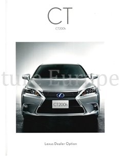 2014 LEXUS CT200H BROCHURE CHINESE 2