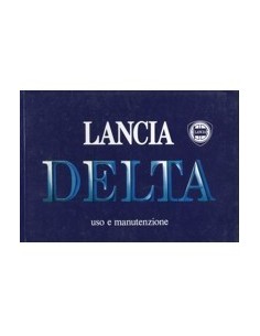 1988 LANCIA DELTA INSTRUCTIEBOEKJE ITALIAANS